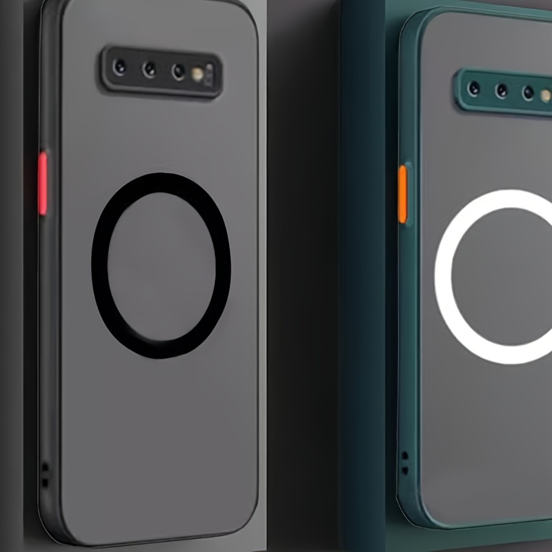 

Protective Cover With Magnetic Feature For Samsung Galaxy S10/s10+/s10e