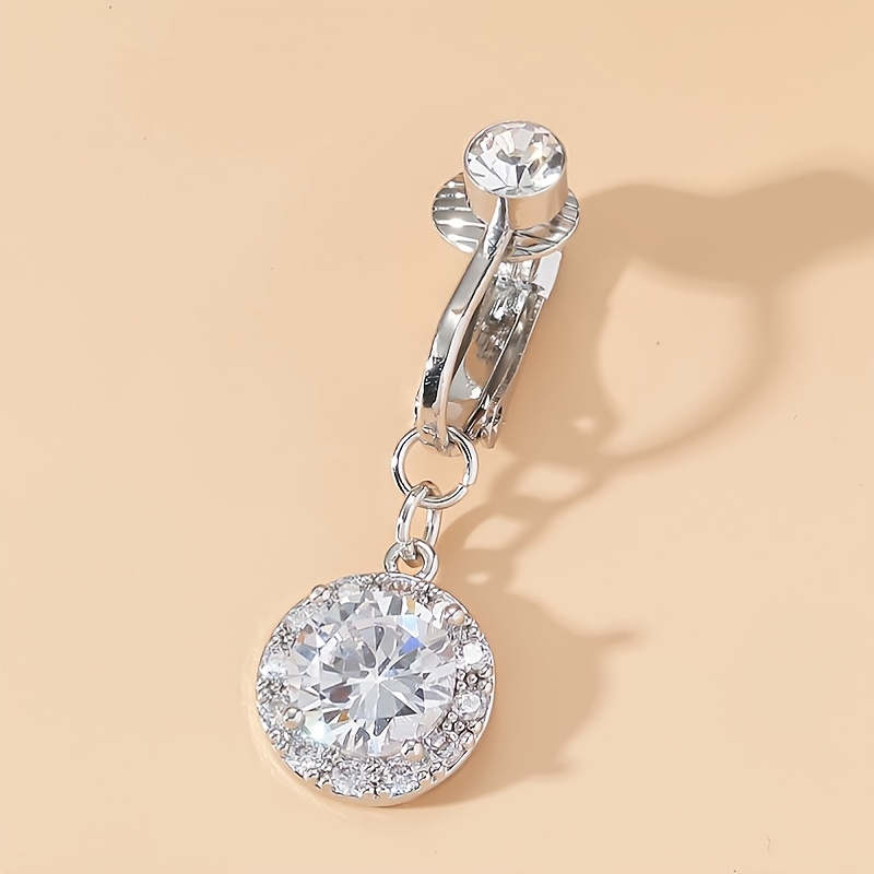 Circle Hook Stainless Steel Navel Belly Ring