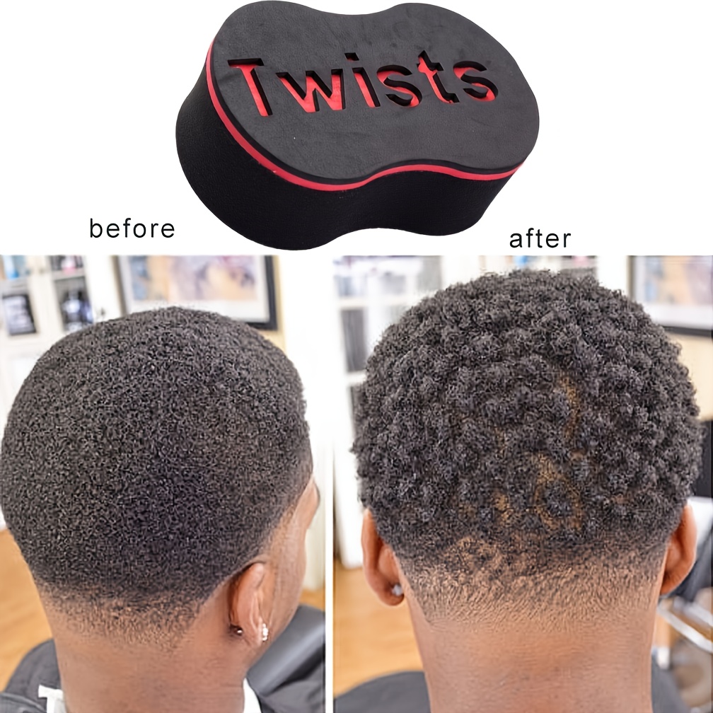 Hair Magic Twist Sponge Two Sides Dread Afro Coil Barber Sponge For Curl  Curling