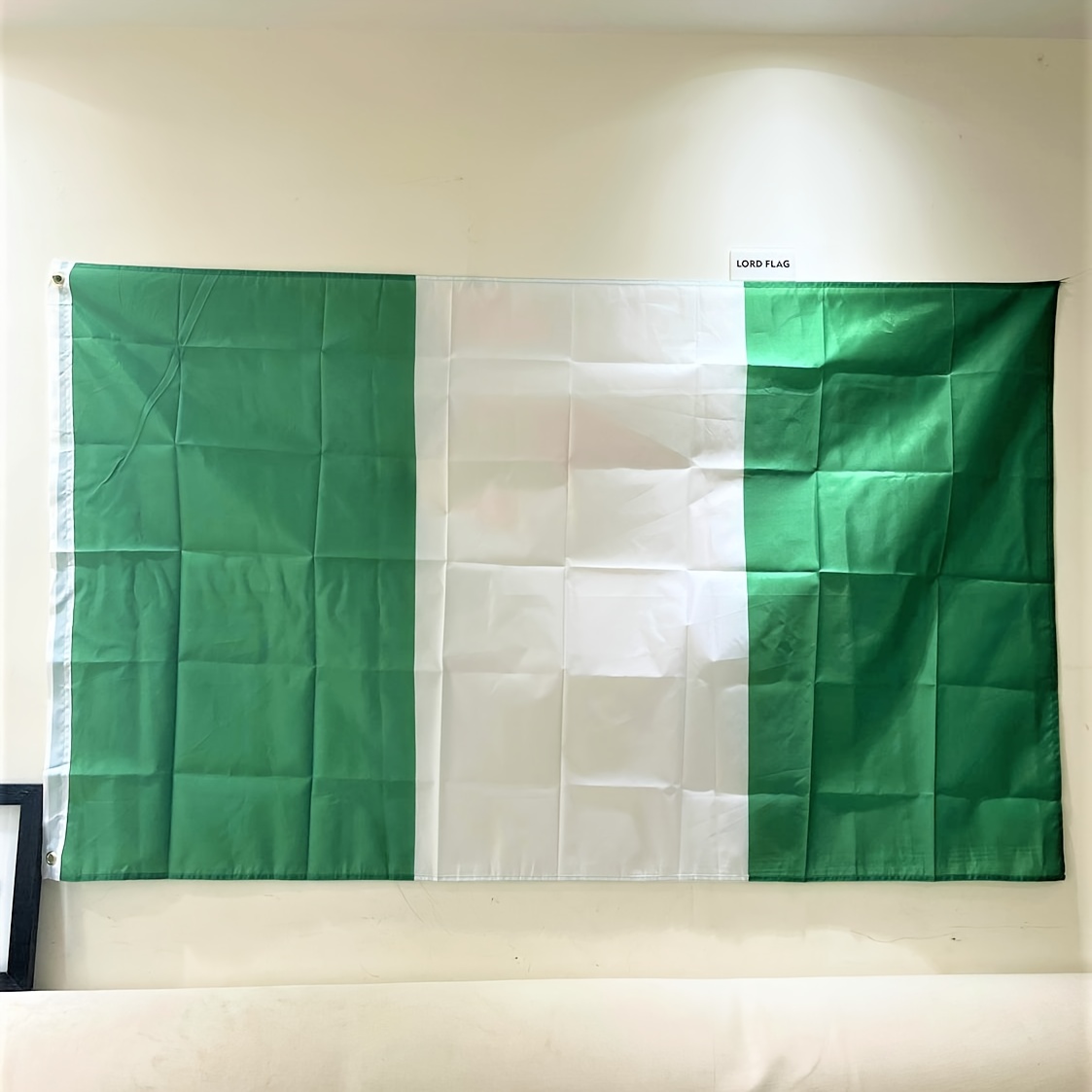 Nigeria Flag 90x150cm 3 5ft Green White Nga Ng Nigeria Flag For ...