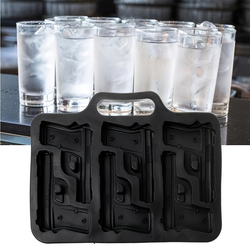 1pc Diy Bar Ice Cube Tray - Creative Whiskey & Wine Ice Mold For Making  Perfect Drinks!