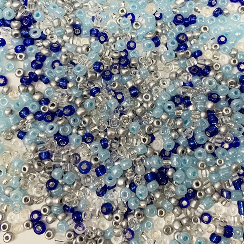 1string Glass Broken Flower Loose Beads Glass Pop Crystal - Temu