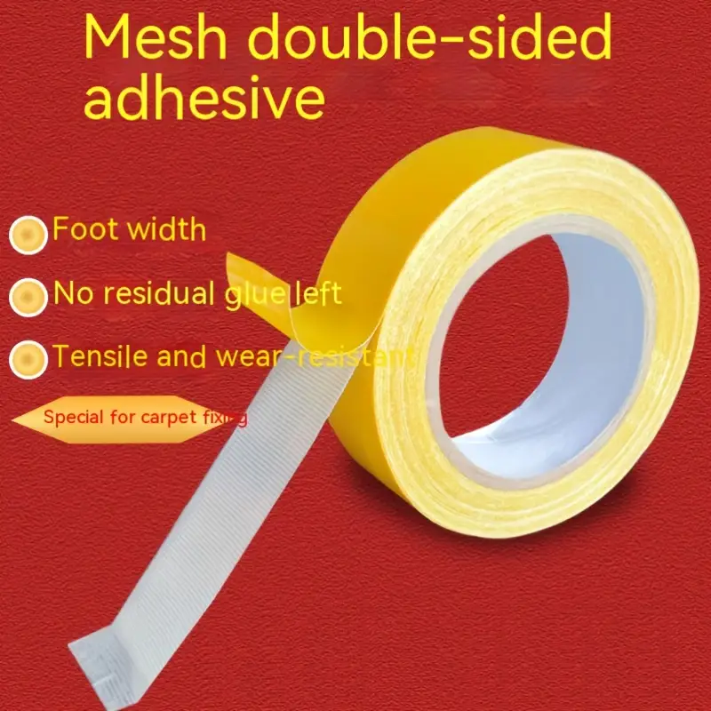 Clear Nano Tape, Double Sided PE Yellow Waterproof Tape For Household