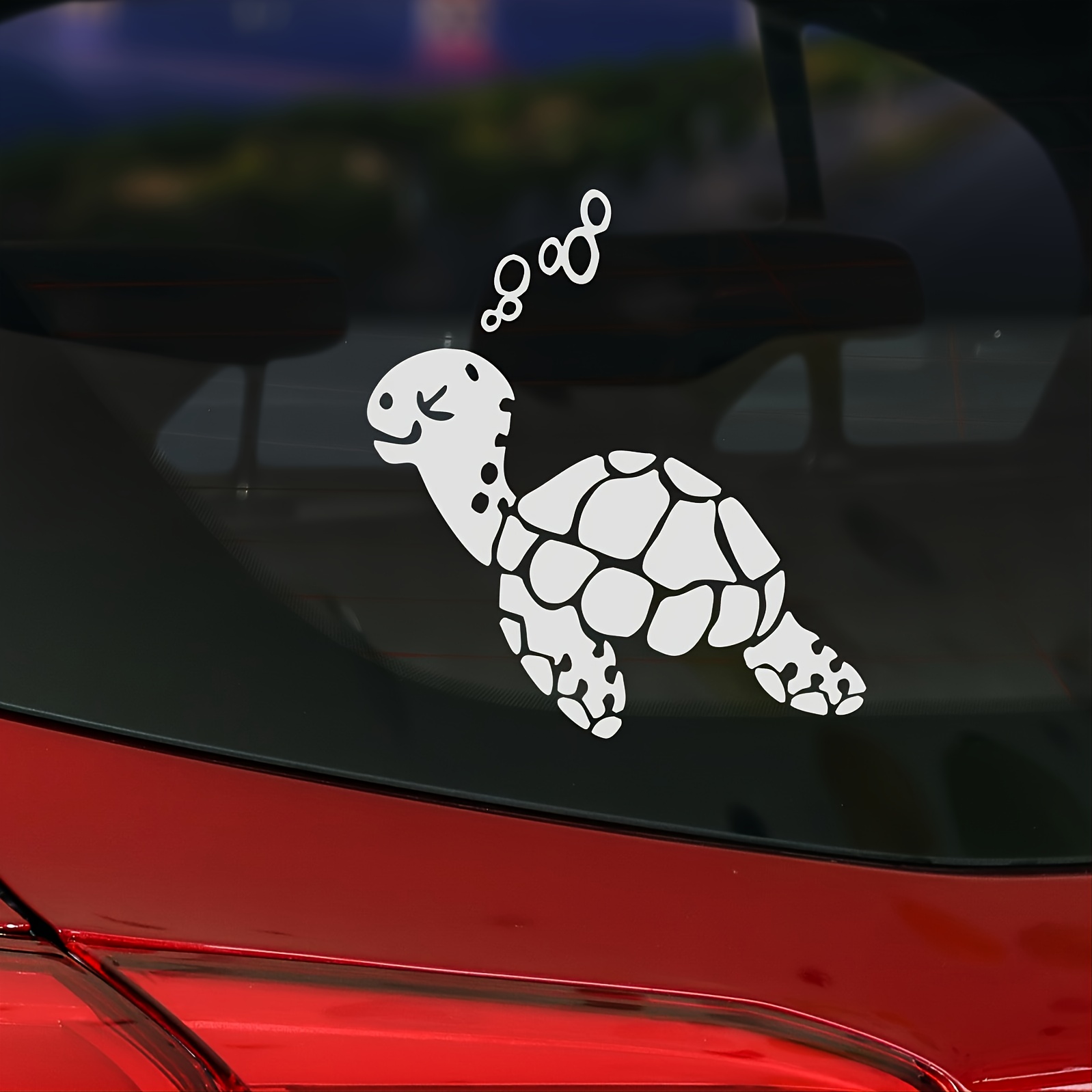 Cute Turtle Car Sticker Car Landscaping Decoration Sticker