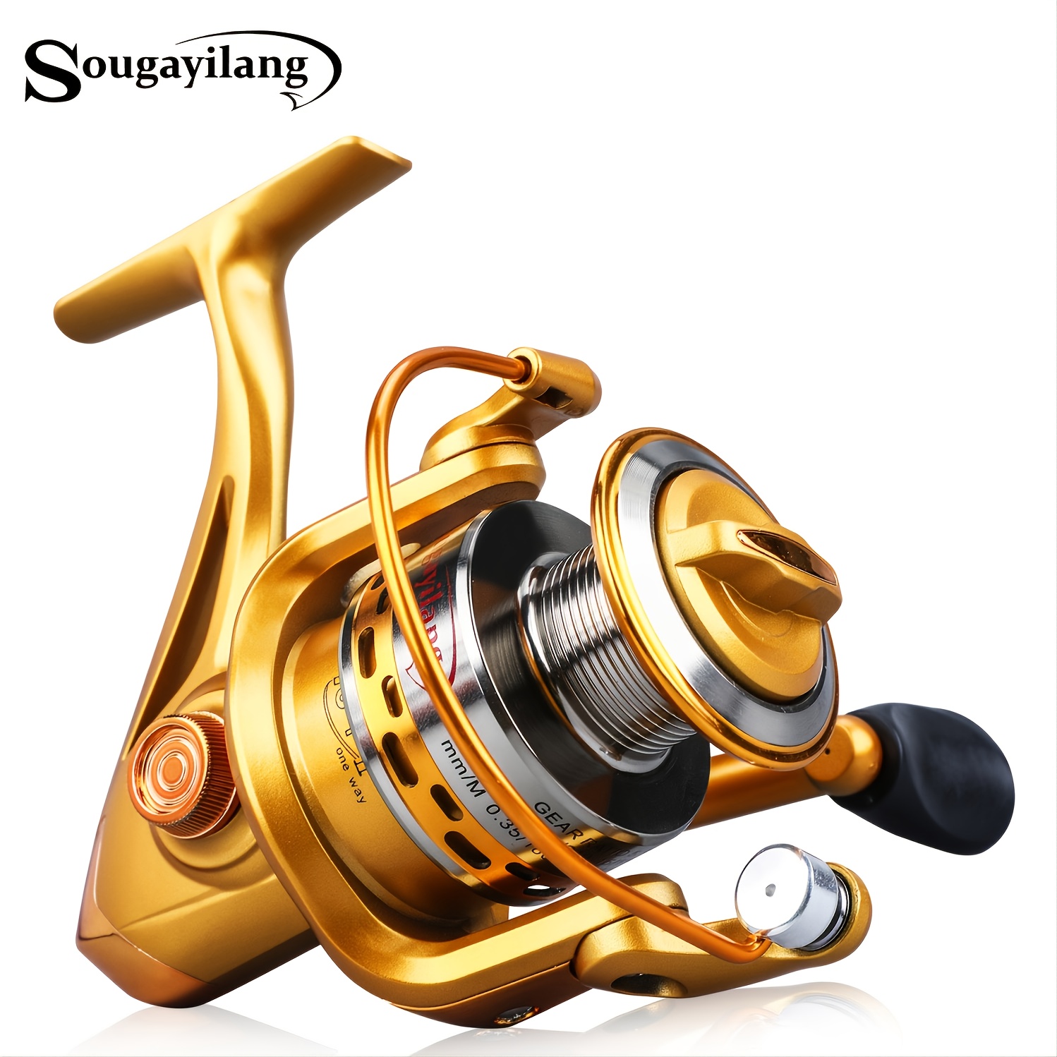Sougayilang Spinning Fishing Reel Smooth 13+1bb System - Temu