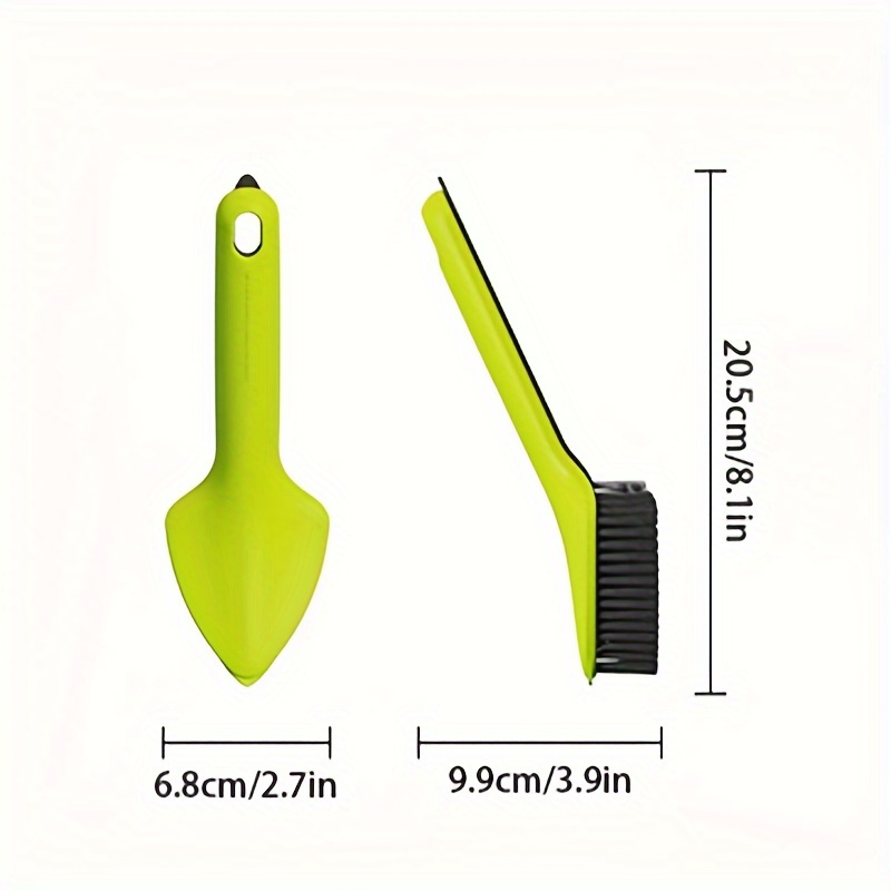 1 Three-in-one Plastic Bathroom Floor Brush Crevice Brush Floor