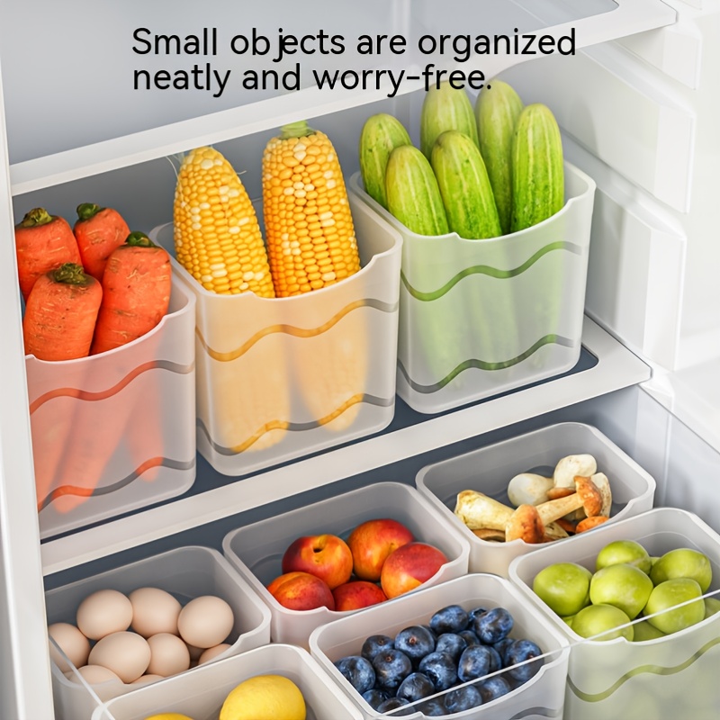 1/3pcs Set Kühlschrank Kunststoff Seitentür Aufbewahrungsbox, Frischhaltung  Lebensmittelqualität Aufbewahrungsbox, Gemüse Obst Und Beutel Gewürz  Aufbewahrungsbox, Küchenbedarf, Mehr Kaufen, Mehr Sparen