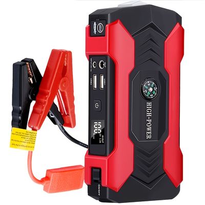 12V 200A Car Jump Starter, Portable Power Bank Starting Device, Diesel Petrol Powered 20000mAh Power Charger For Car Battery Booster