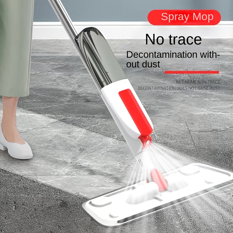 Microfiber Spray Mops With Replacement Mop Pads Dry And Wet - Temu