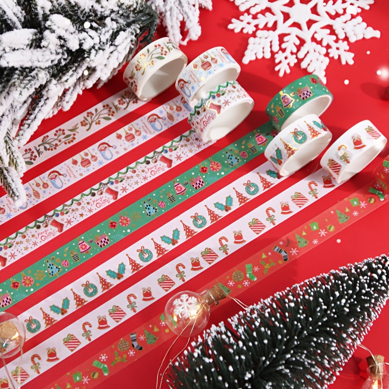 Washi Tape Stickers Booklet- Christmas