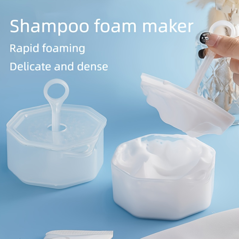 Portable Facial Cleanser Foam Maker Foam Make Cup Body Wash Bubble Maker  Press Bubbler Bubble Foamer For Face Clean Tool 