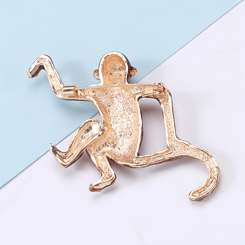 Gold Monkey Wall Hook