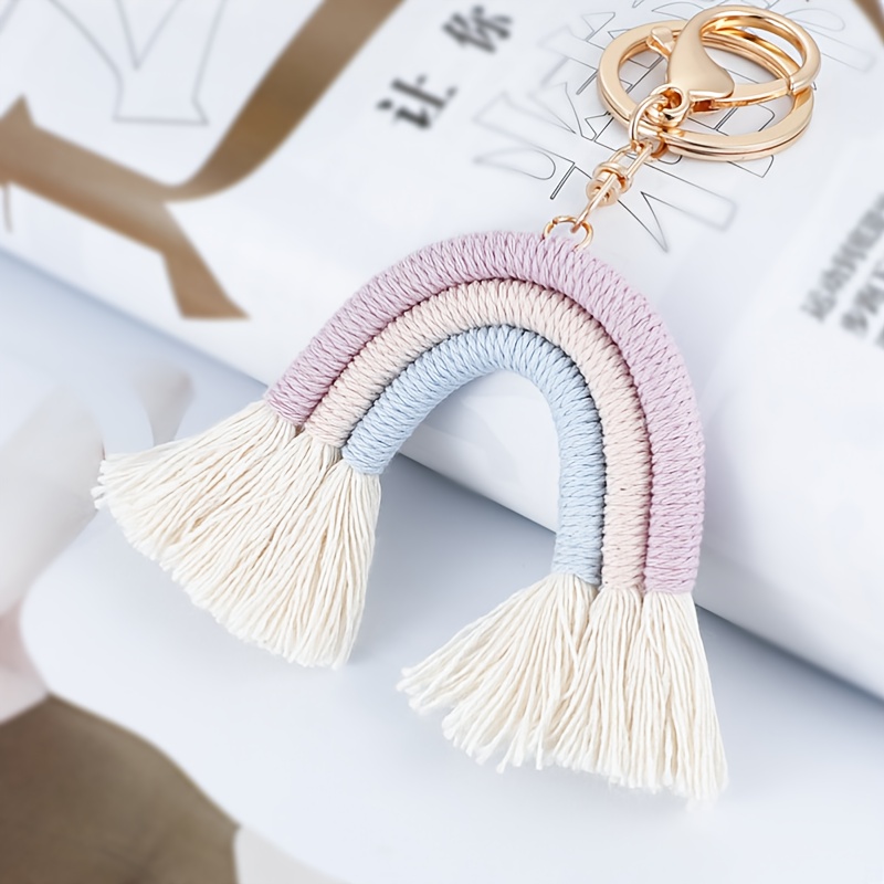 I-BOSOM Boho Pom Pom Tassel Bag Charm