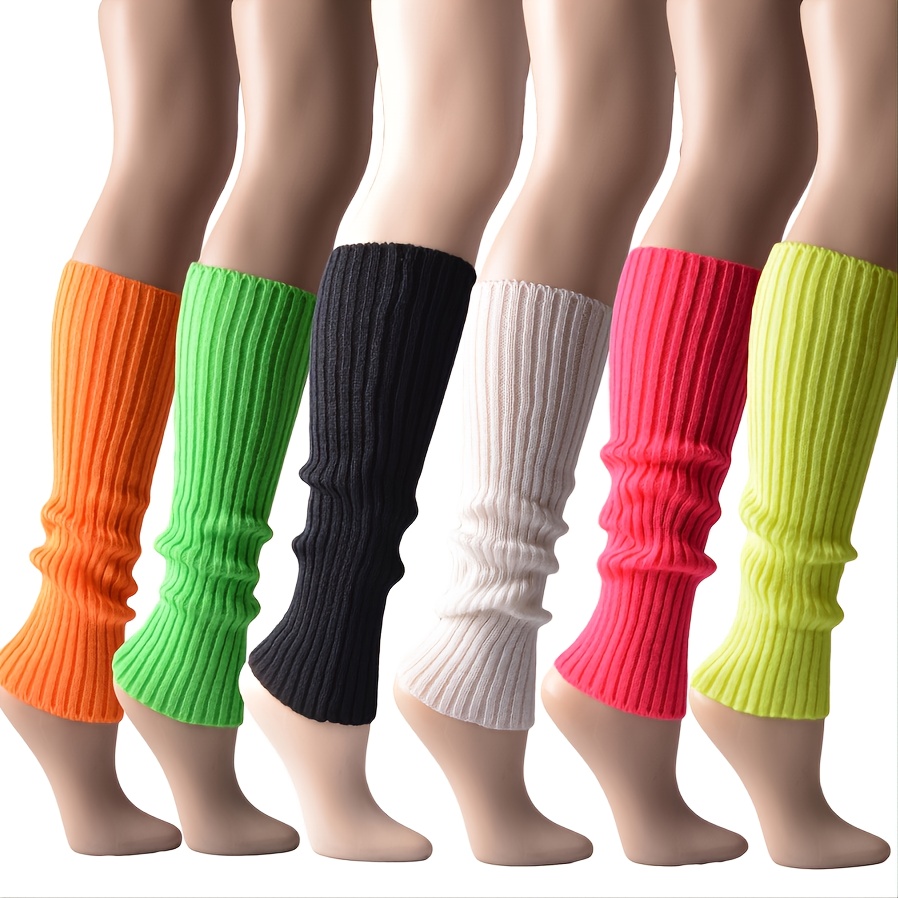 ONUPGO Leg Warmers for Women 80s Eighty's Party Junior Neon Ribbed Leg  Warmers for Girls Fashion Winter Leg Long Socks : : Clothing,  Shoes & Accessories