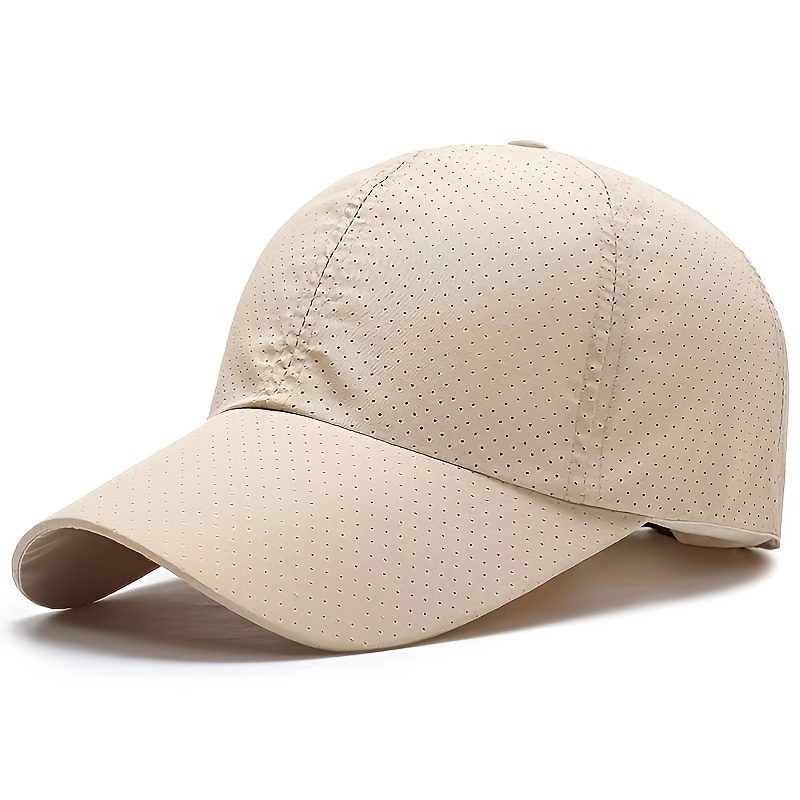 Baseball Cap, Adjustable Plain Hats Quick Dry Mesh Breathable Hats for Men  Women Fashion Sports