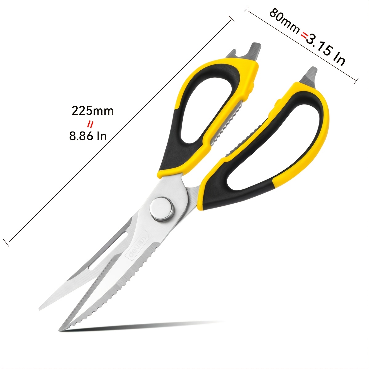 Tool Scissors Family Multifunctional Strong Scissors Special All-steel  All-in-one Silver Scissors D9195 - Temu