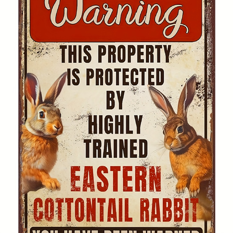 Vintage Tin Sign Art Rabbit Metal Poster Funny Rabbit Decor Bathroom  Poster,are You Pooping Funny Poster Retro Metal Logo Poster Home Kitchen  Bar Cafe