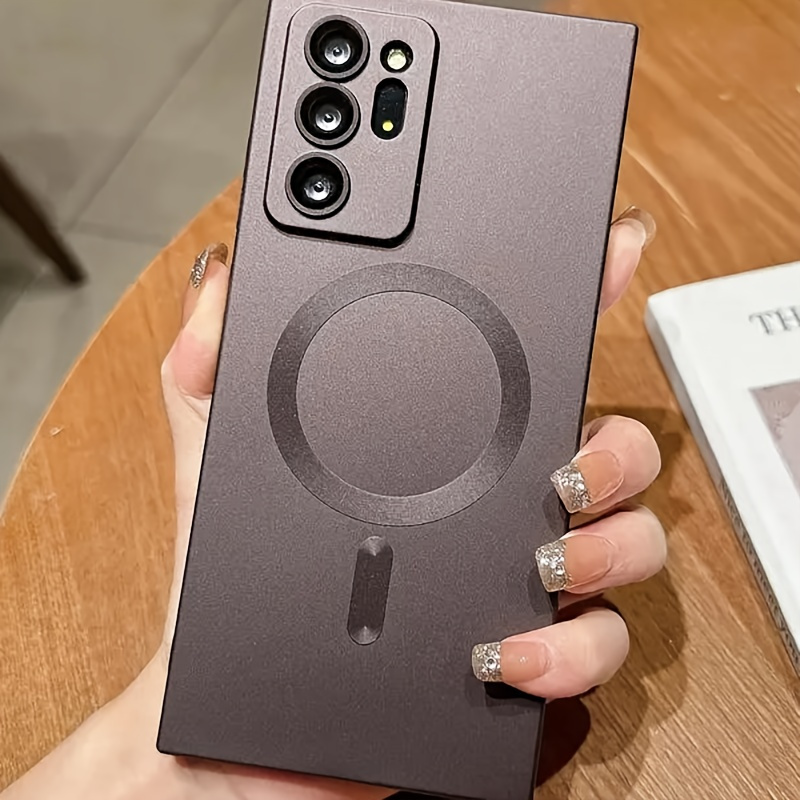 

20 Ultra Phone Luxury Magnetic Solid Color All Protection Soft Tpu Phone Case