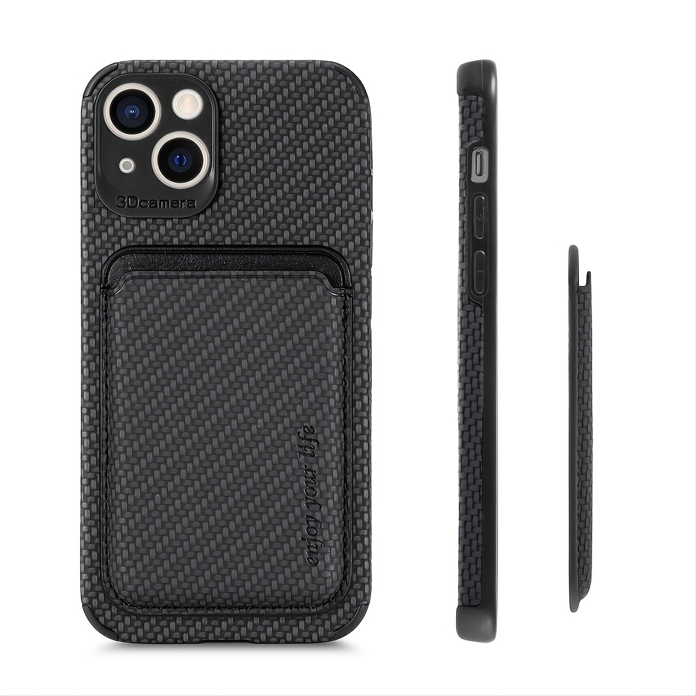 iPhone 14 Pro Max Flip Case - Carbon Fiber