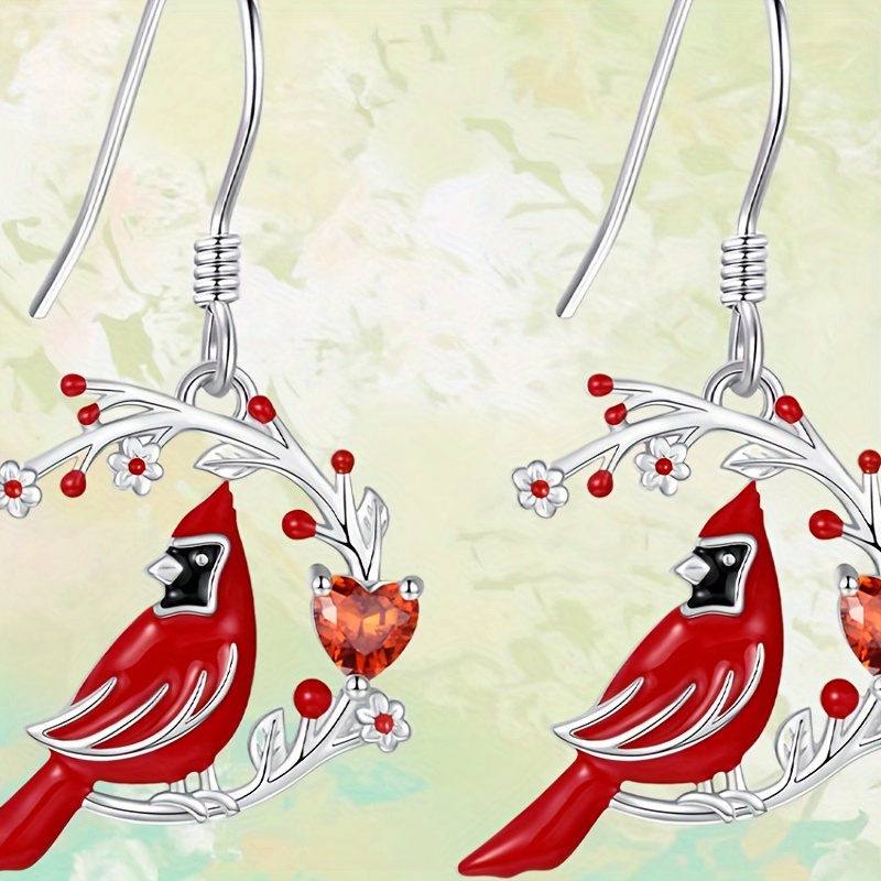 

Fashionable And And Heart Earrings For Birthday Christmas Gifts