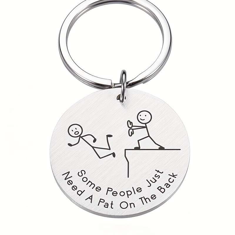 

Best Friend Keychain - Stainless Steel, Funny Gift For , Birthdays, Christmas & Valentine's Day