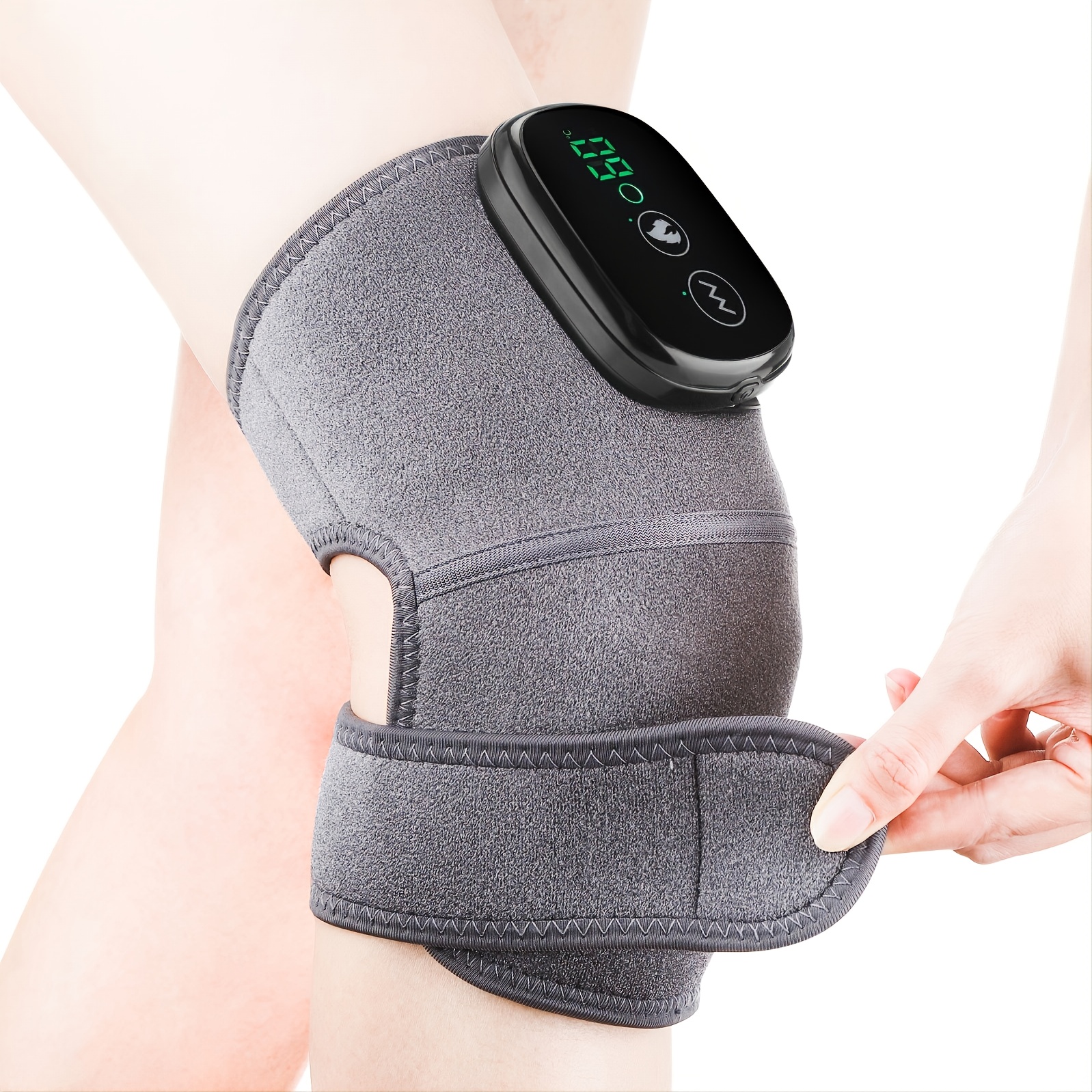 Dropship Relieve Knee, Shoulder & Elbow Pain With This Cordless Heated Knee  Brace Shoulder Wrap - 3 Adjustable Temperatures & Vibration Massage -  Perfect Gift For Birthdays & Valentine's Day! to Sell