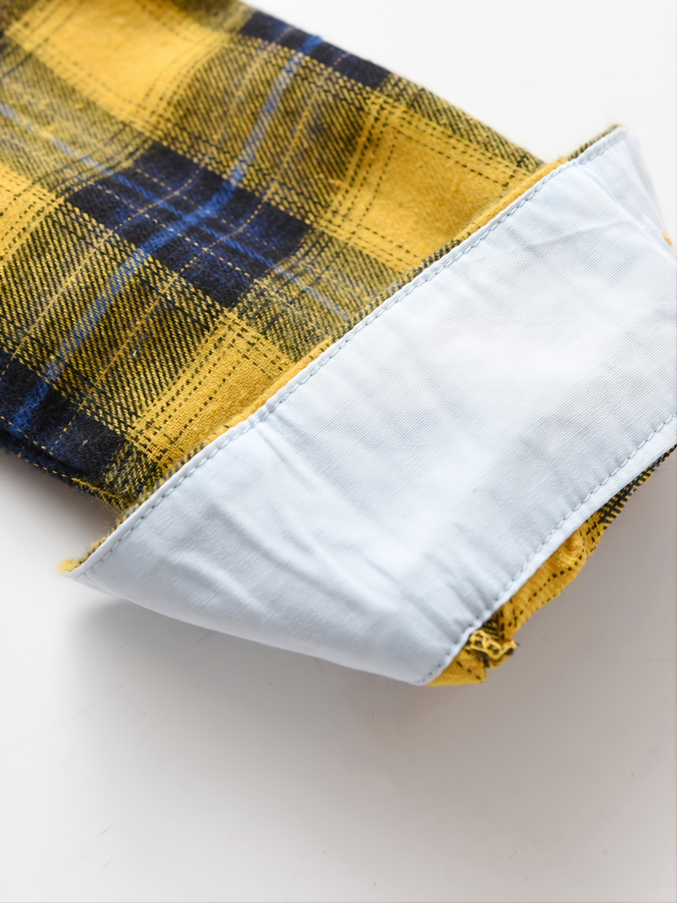 Boys' Colorblock Plaid Shirts