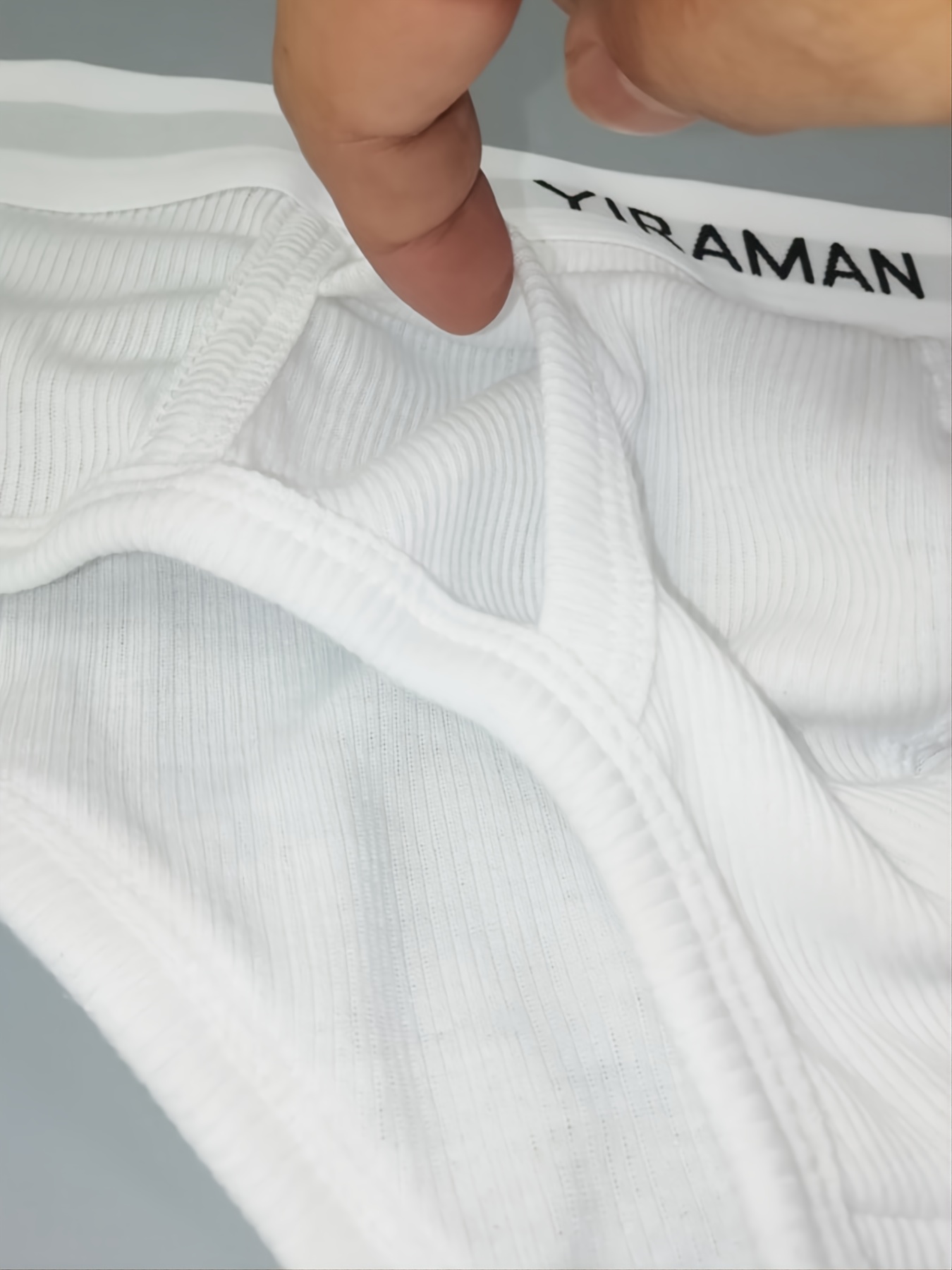 Men's Solid Breathable Sweat Absorbing Cotton Briefs - Temu Saudi Arabia