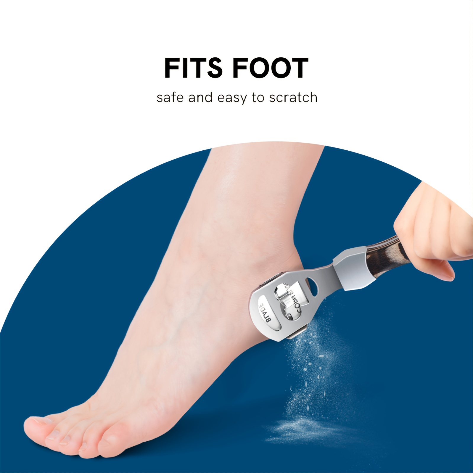 Foot Callus Shaver Heel Hard Skin Remover Hand Feet Pedicure Razor