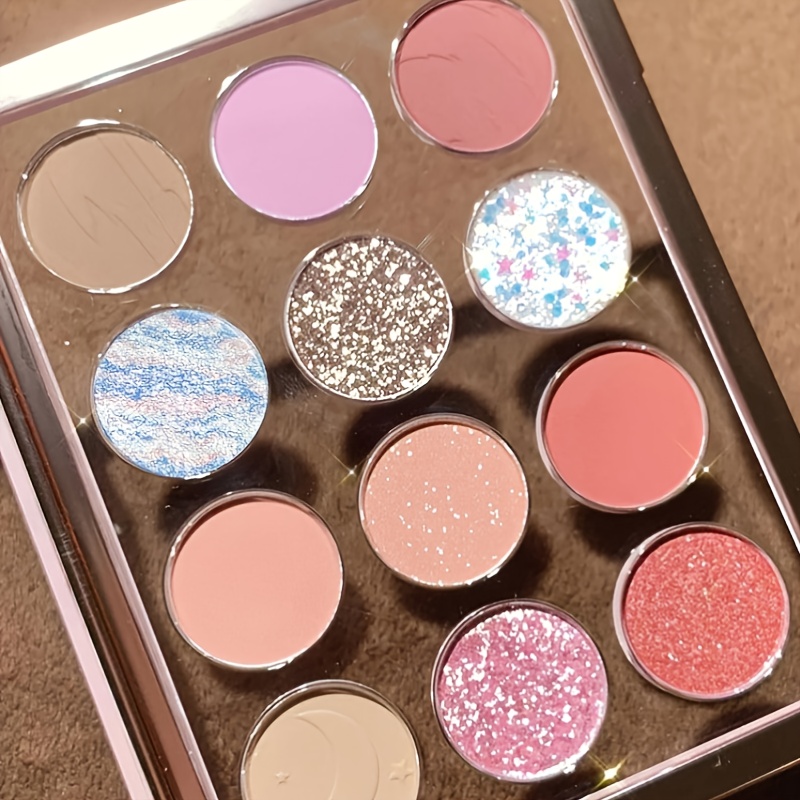 12 Eyeshadow Palette, Fairy Pearly Matte Finish