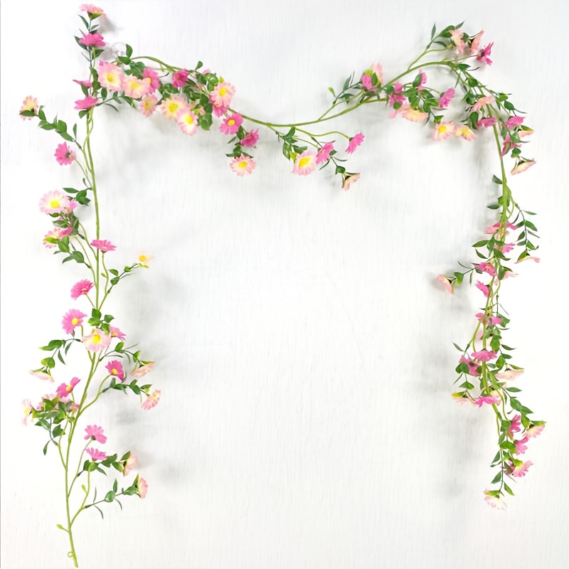 Artificial Daisy Silk Fabric Wreaths For Home, Wedding, And DIY Decor  Handmade Wild Flower Corsage Wreath HKD230818 From Qiaomaidou08, $2.01