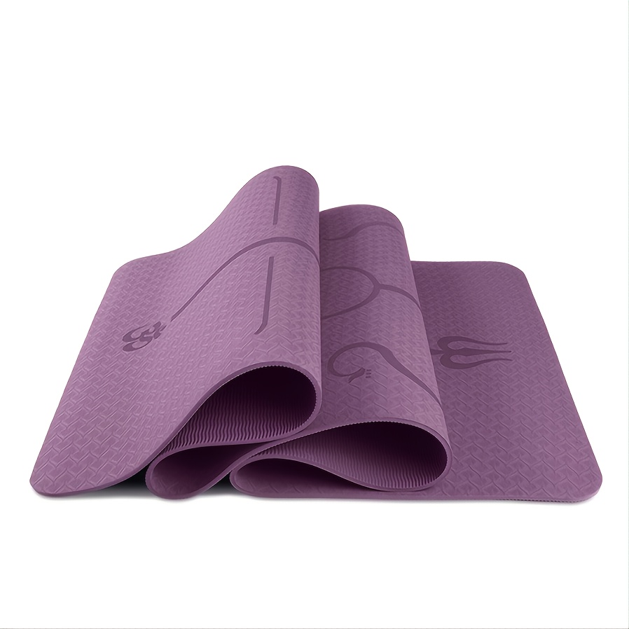 Tapis Yoga Tpe Élargi Tapis Fitness Antidérapant Épaissi - Temu Canada