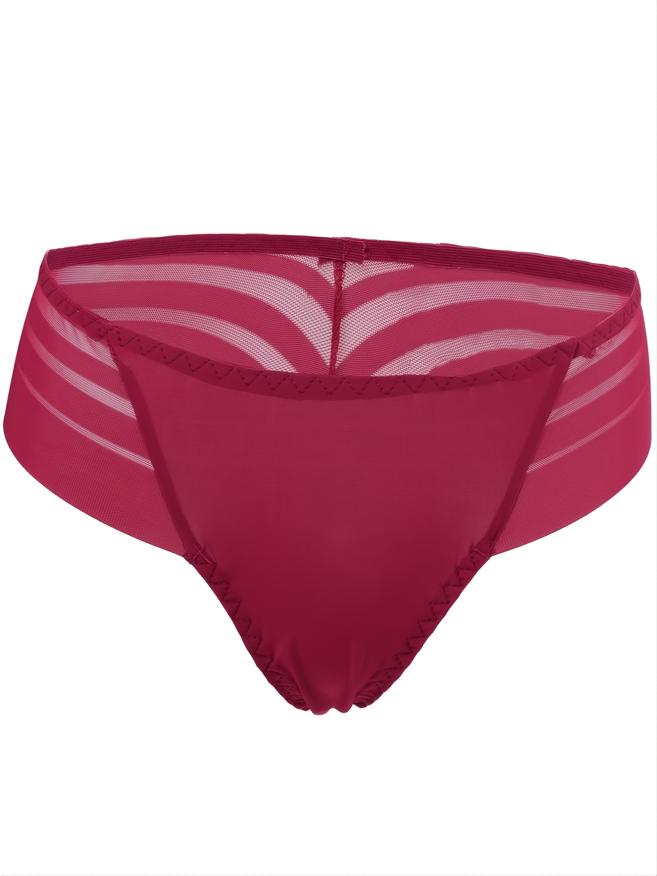 Womens Thong Underwear Sexy Low Panties Seamless G - Temu