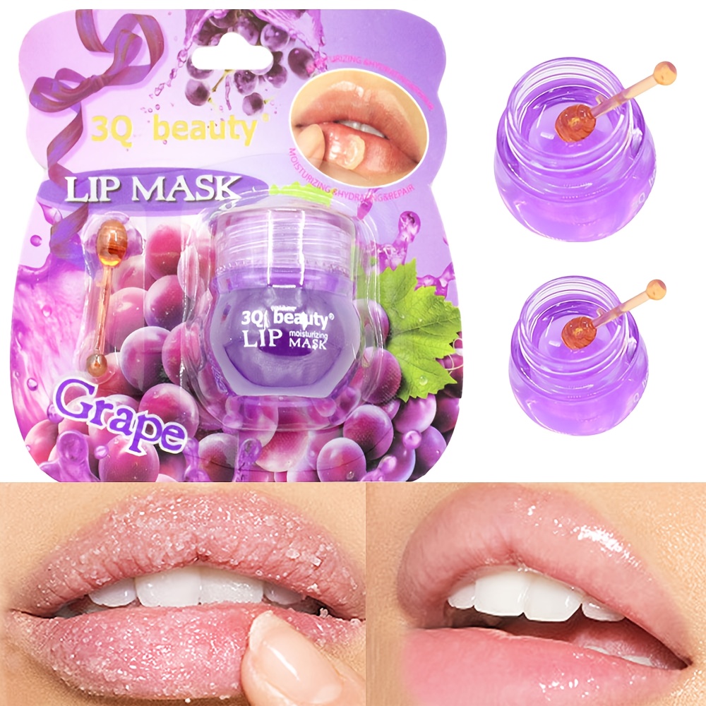 New Lip Mask 3q Beauty Hydrating Moisturizing Exfoliating Anti Crack