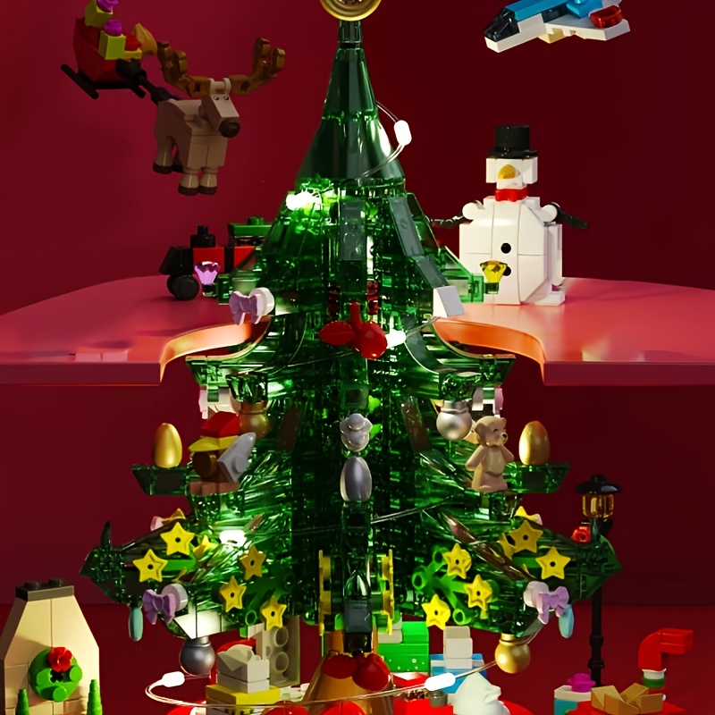 Lego Christmas Tree Craft for Kids of Any Age to Make at Home