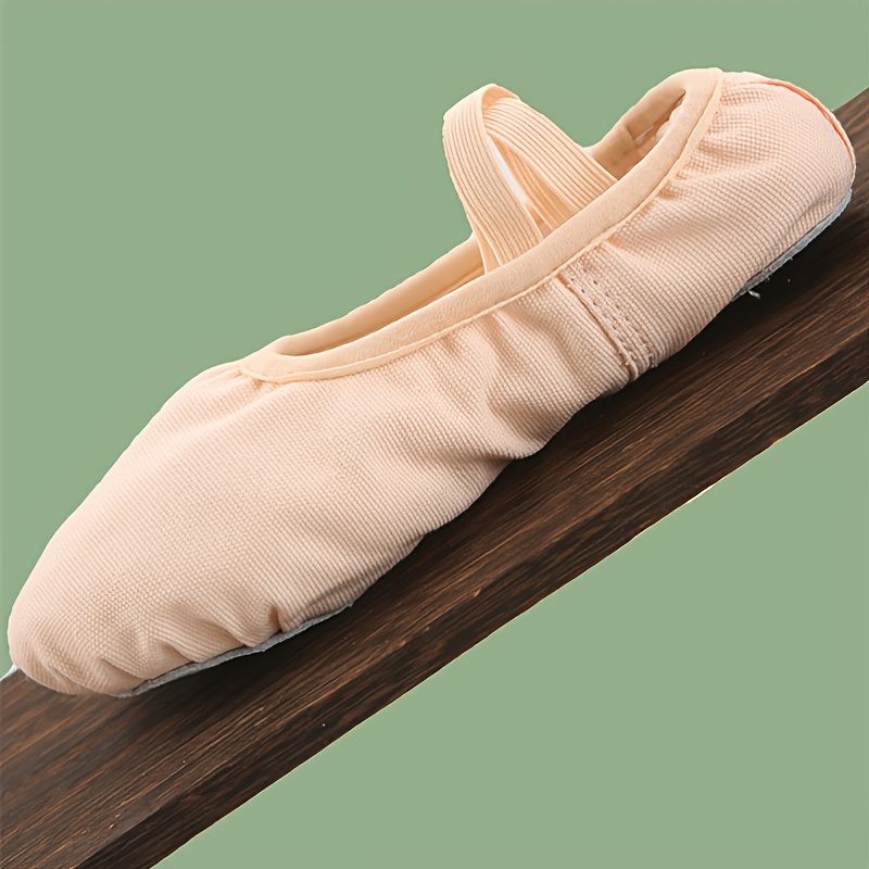 Women's Ballet Dance Shoes Cross Straps Lace Up Soft Sole