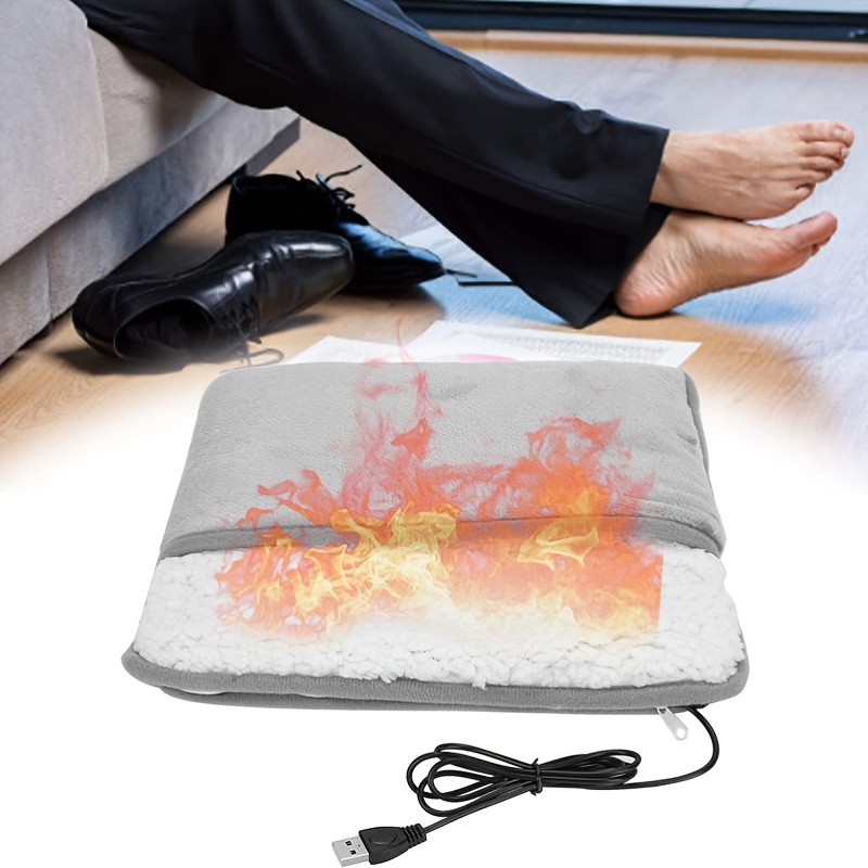 Foot Warmer, Foot Heating Pad For Under Desk, Men & Women Electric