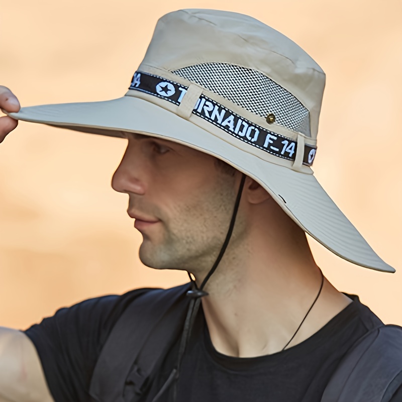 Sombrero Pescador Transpirable Protección Uv Exteriores - Temu