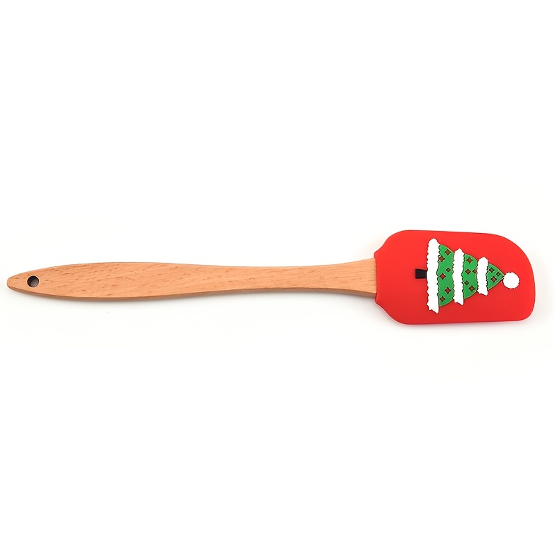 Silicone Spatula Christmas Silicone Spatula Xmas Cake - Temu