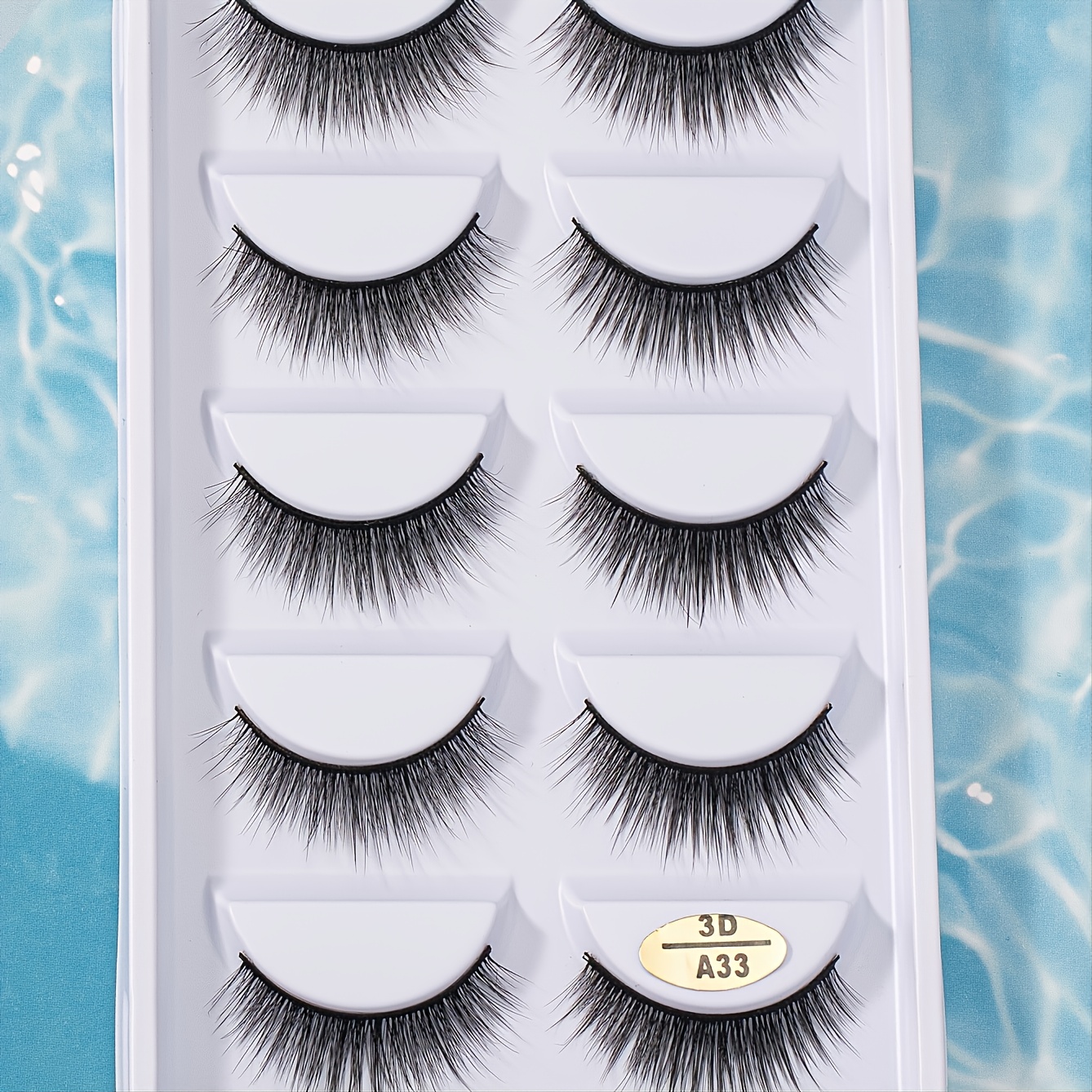 Mink Lashes Wispy False Eyelashes Cat Eye Lashes Natural Look