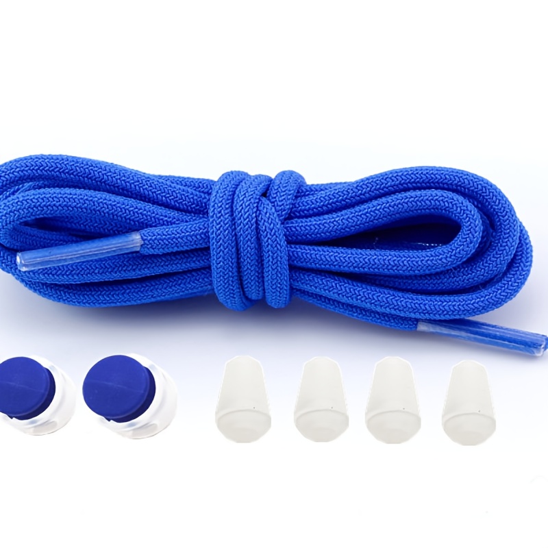 No-Tie Shoelaces  Royal Blue Laces