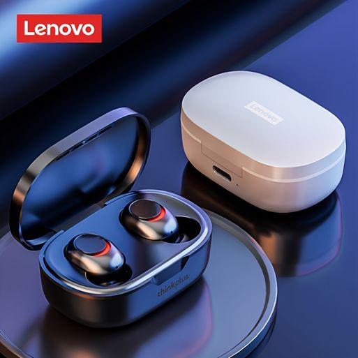 Original Lenovo Thinkplus PD1X Wireless Headset 2022 New,Super-small Portable Charging Case, Built-in Microphone