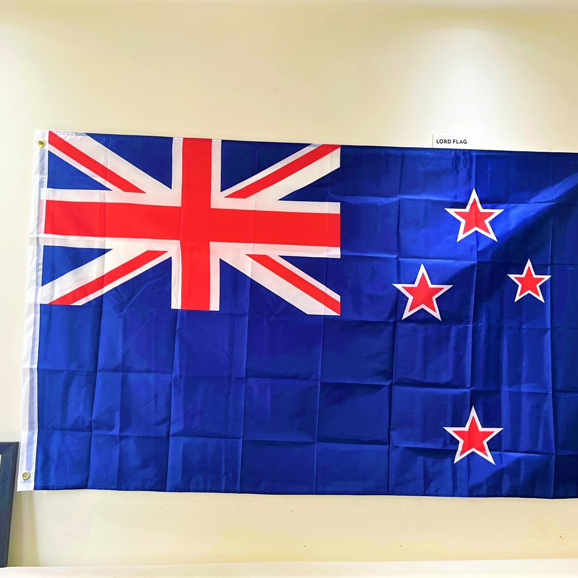 1pc New Zealand Flag Banner - UV Fade Resistant