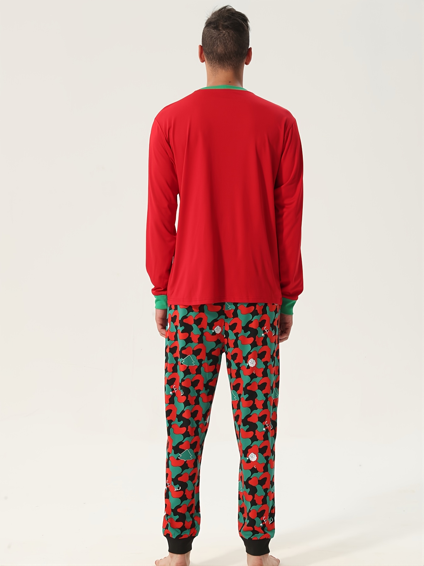 Pijama discount rojo hombre