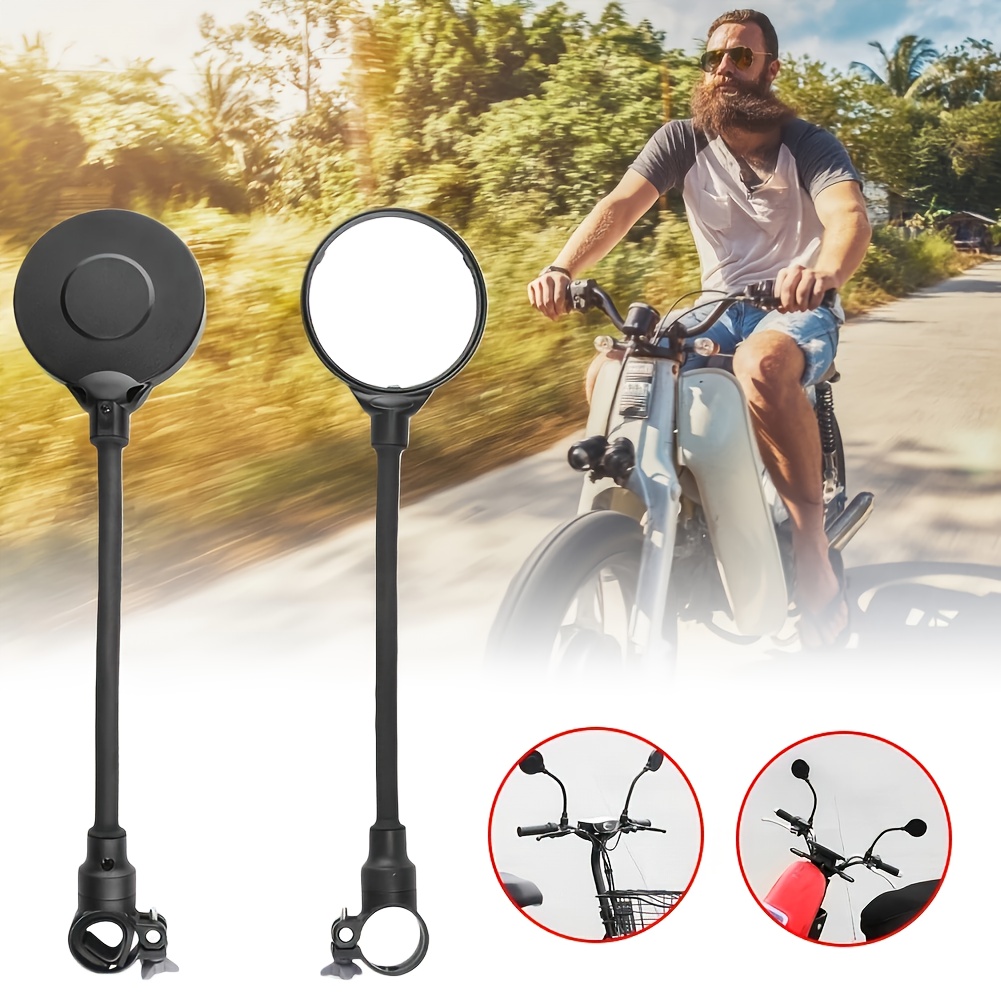 Bicycle rear view mirror for online glasses