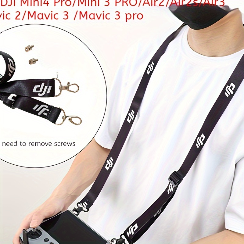 

Polyamide Neck Strap Lanyard With Hook For Dji Drone , Screen-compatible, Accessory Kit For Dji /air 3/mini 4 Pro, 3 - No Battery Included