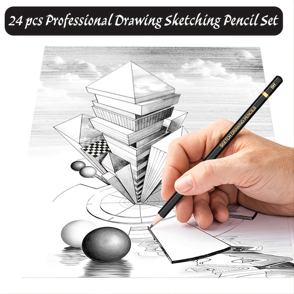 Sketching Pencils Set 31 PCS Drawing Pencil Art Kit, Students, Professional  New