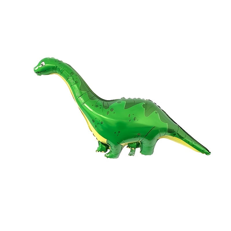Suministros de fiesta de dinosaurios, globos de Mylar de dinosaurios de  aluminio 4D para celebración de cumpleaños (verde)