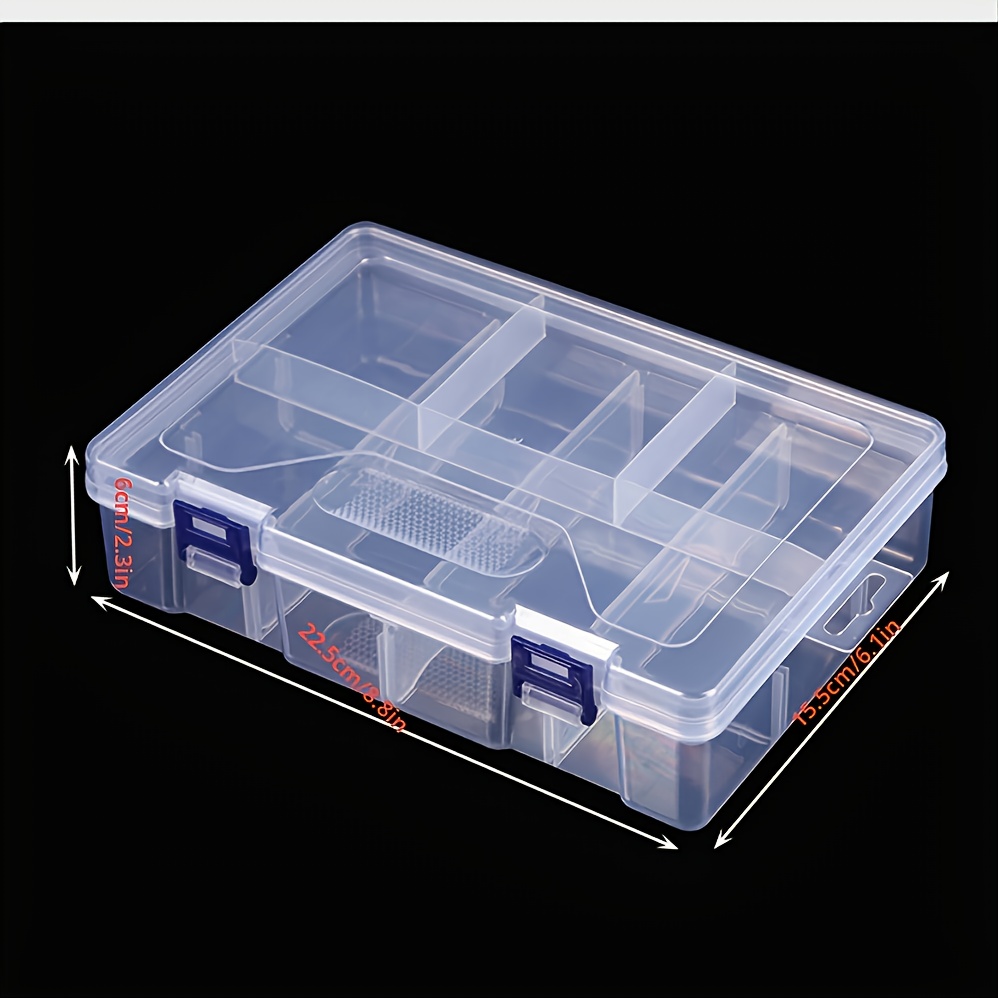 Large Capacity Double Layer Transparent Jewelry Storage Box