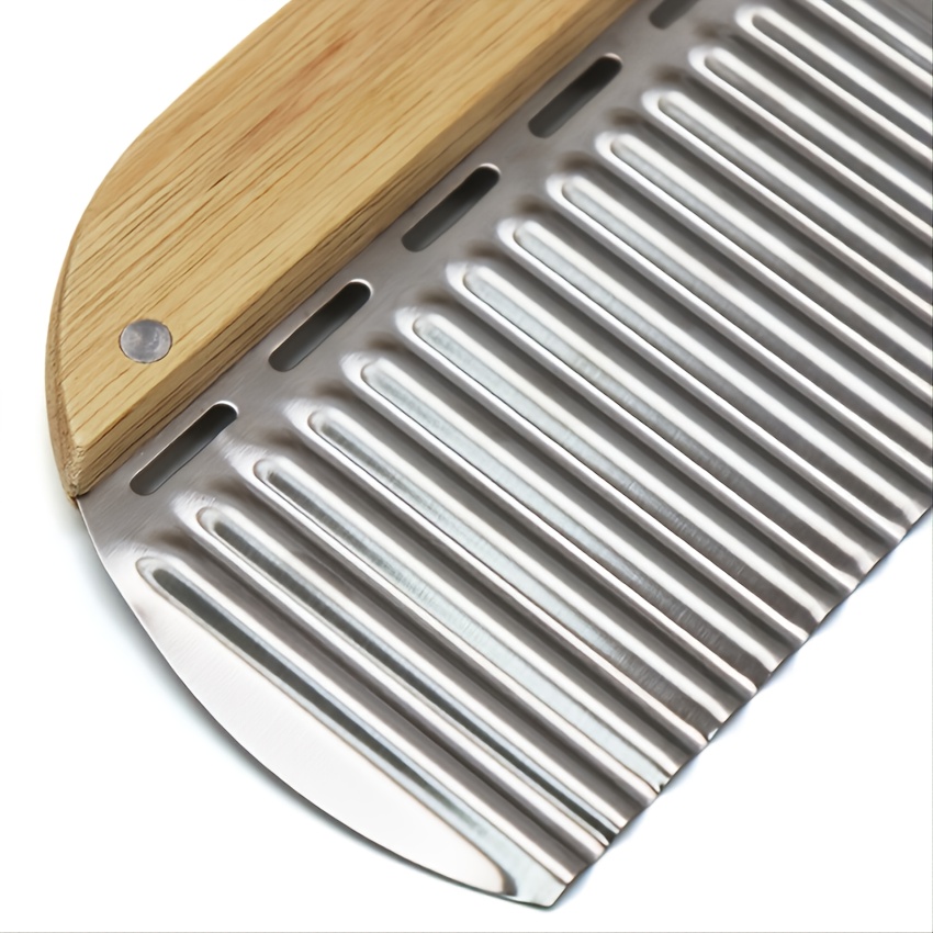 Stainless Steel Potato Chip Slicer Potato Checkered Waffle - Temu